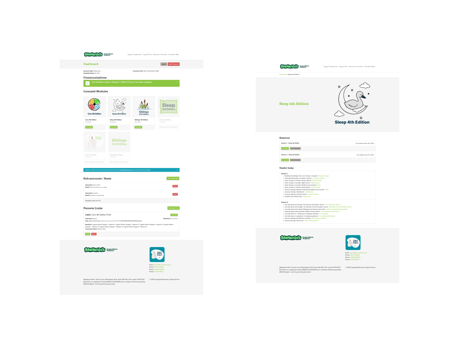 Cygnet service platform